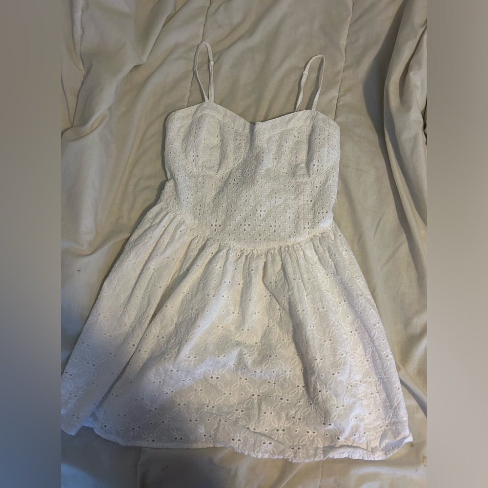 American Eagle White Sundress